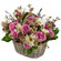 floral arrangement in a basket. Germany