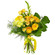Yellow bouquet of roses and chrysanthemum. Germany